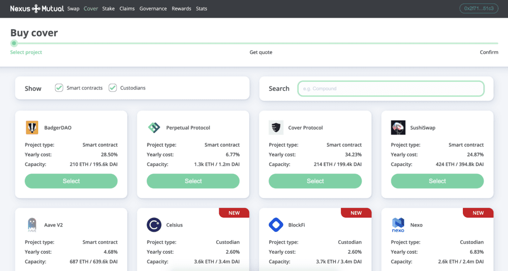 nexus mutual protocol